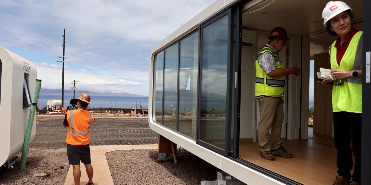 The Rush to Take Modular Homes Mainstream in Disaster-Ravaged Areas