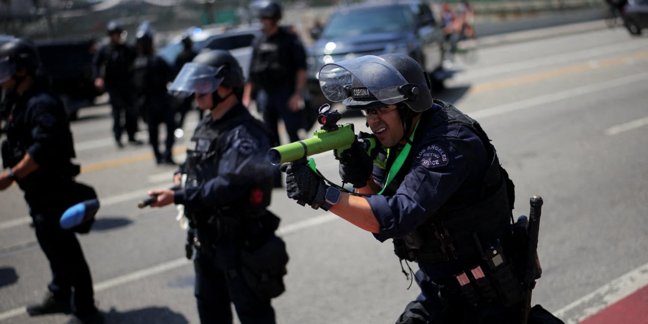 The Weapons L.A. Police Use to Control Crowds at Protests