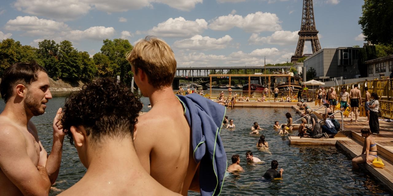 Who's Afraid of a Little Bacteria? Not These Swimmers in Paris.