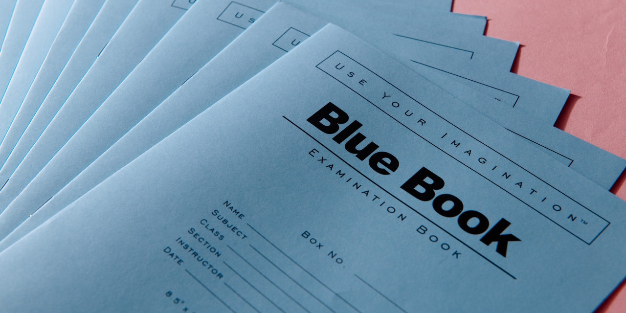 They Were Every Student's Worst Nightmare. Now Blue Books Are Back.
