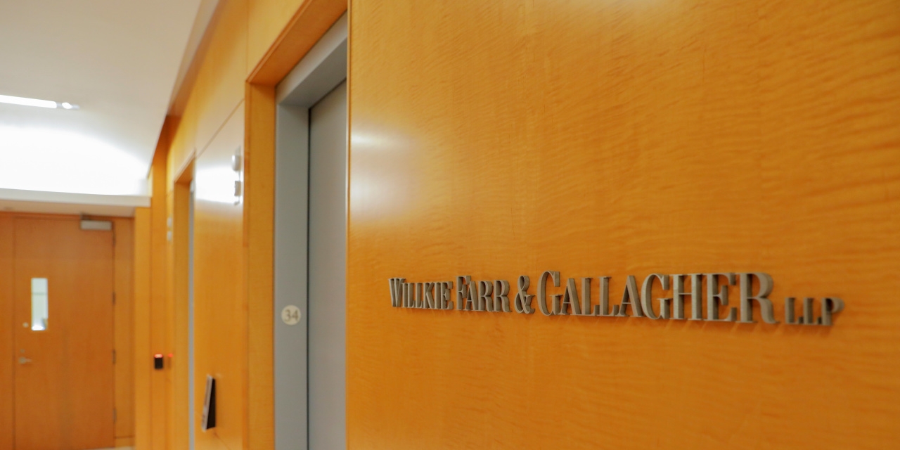 Top Lawyers Leaving Willkie Farr After Law Firm's Deal With Trump