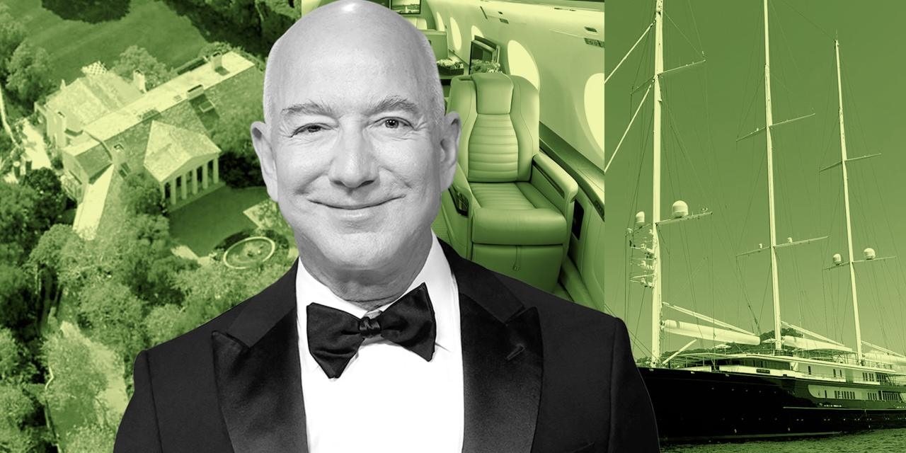 A Look at Jeff Bezos' Expansive Wealth—From Amazon Shares to Real Estate to Jets