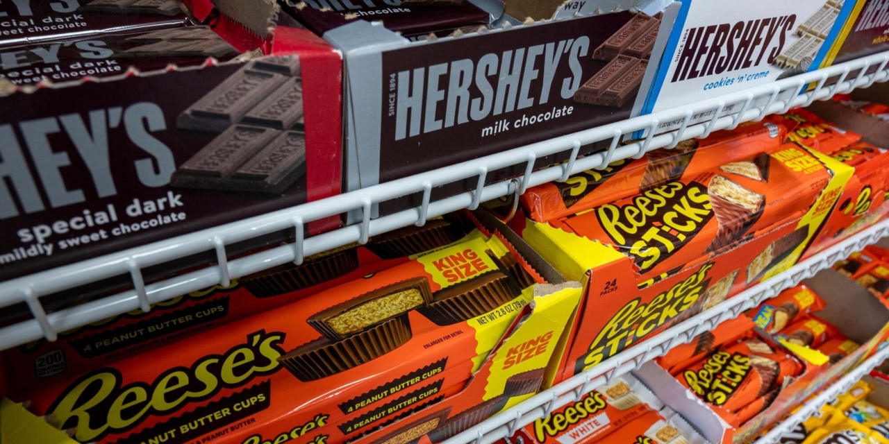 Hershey Lifts Candy Prices, Citing High Cocoa Costs