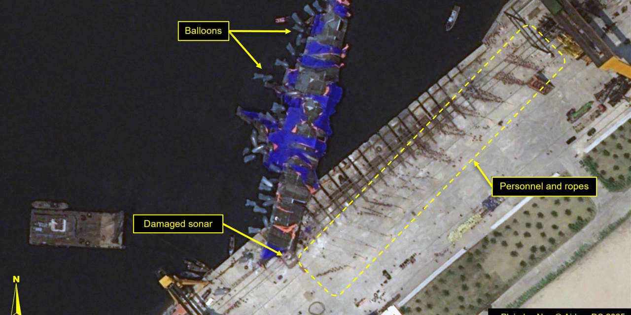 Mystery Balloons Near Kim Jong Un's Capsized Warship Puzzle Experts