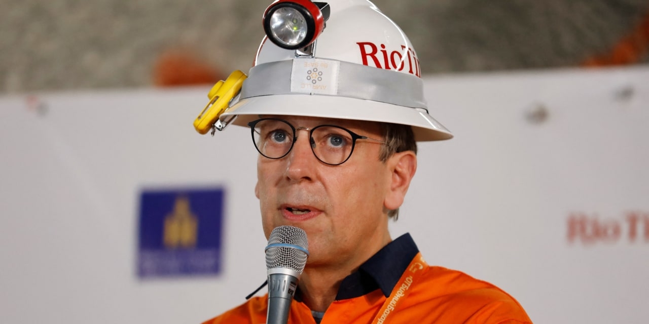 Rio Tinto CEO Jakob Stausholm to Step Down