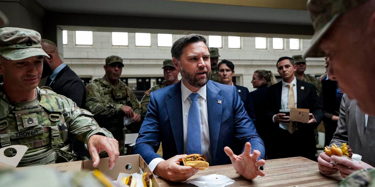 Protesters Drown Out Top Trump Advisers Visiting Troops in Washington