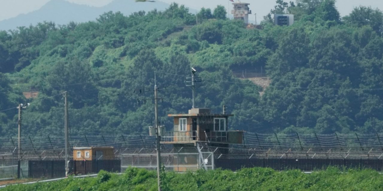 North Korean, Wrapped in Plastic Foam, Floats to Freedom in the South