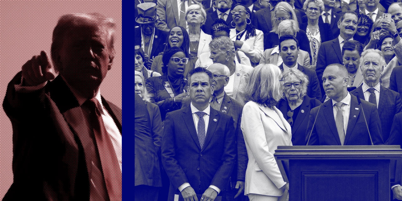 Democrats Get Lowest Rating From Voters in 35 Years, WSJ Poll Finds