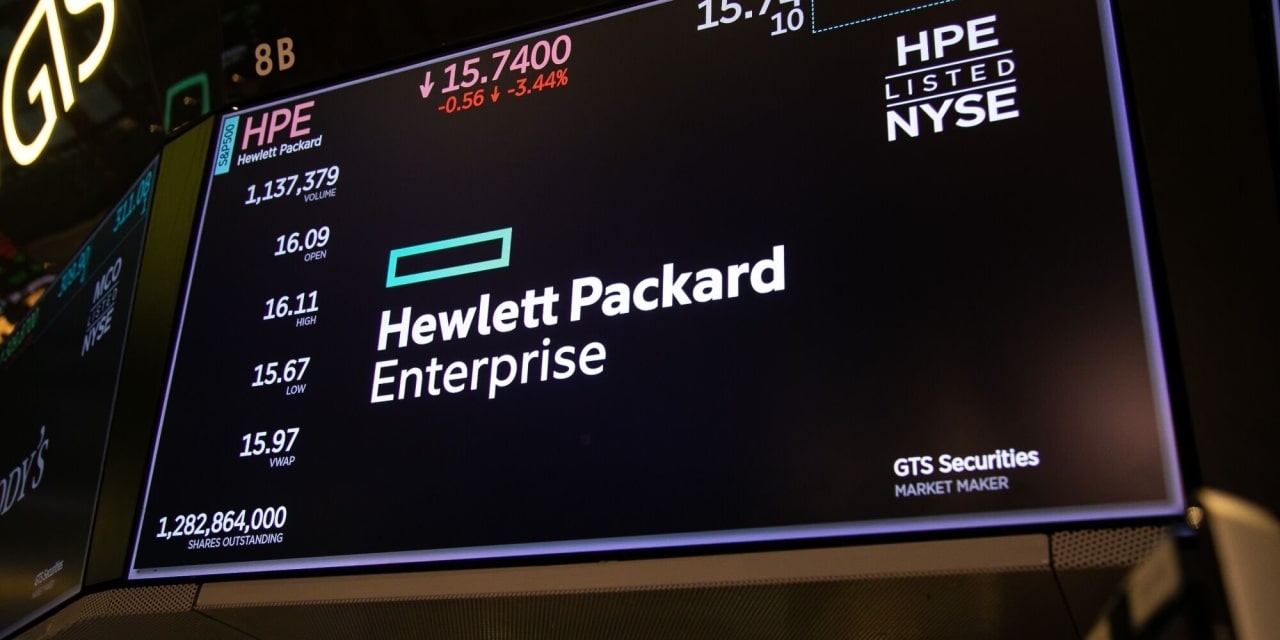 HPE Raises Fiscal-Year Profit Forecast on Tariff Exemption