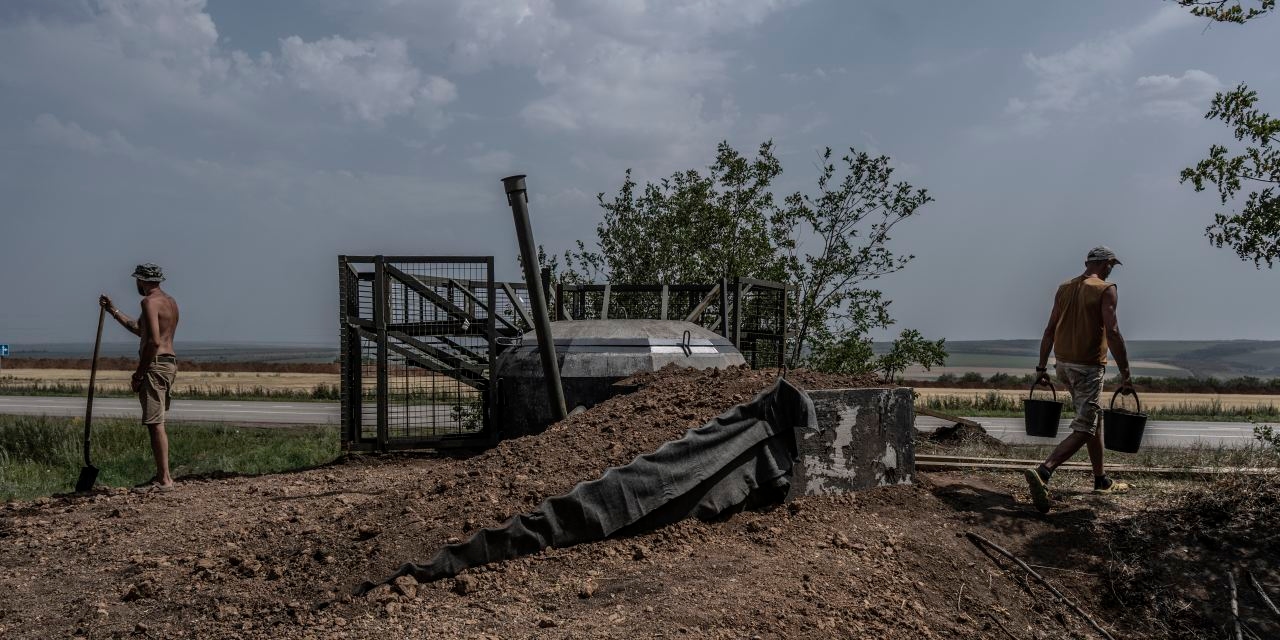 Inside Ukraine's Effort to Fortify Hundreds of Miles of Defensive Lines