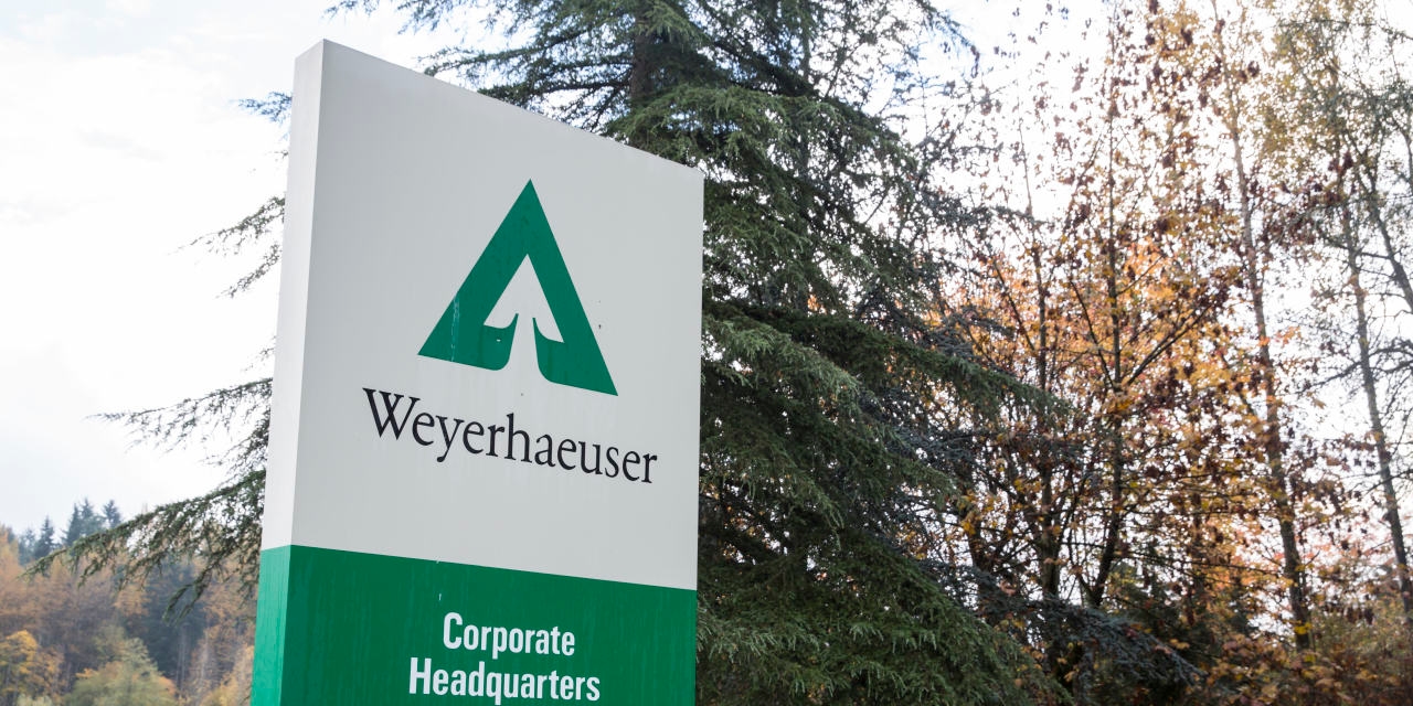 Weyerhaeuser Reports Lower Profit, Sales in Second Quarter