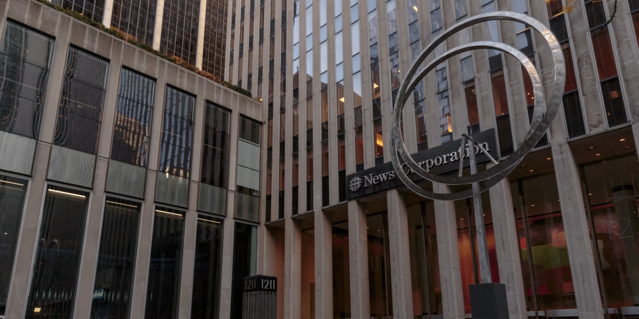 News Corp Earnings Increase, Lifted by Dow Jones and Digital Real Estate