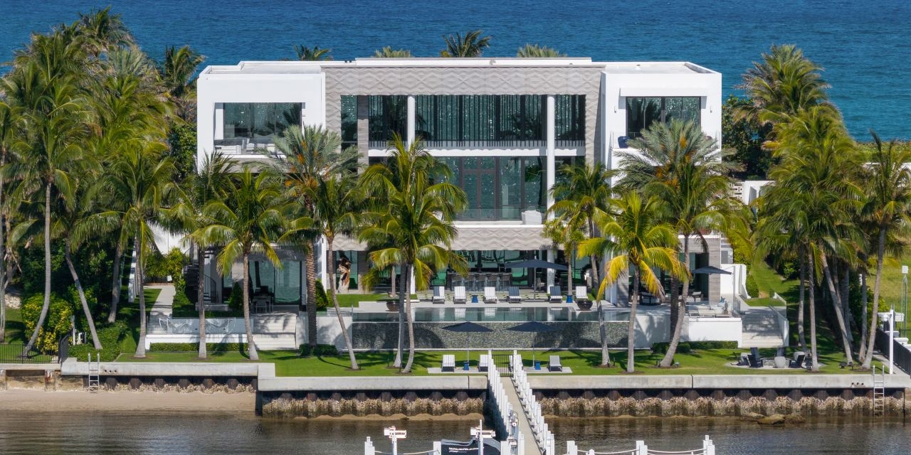 Couple Lists Florida Megamansion on Land They Bought From Billy Joel
