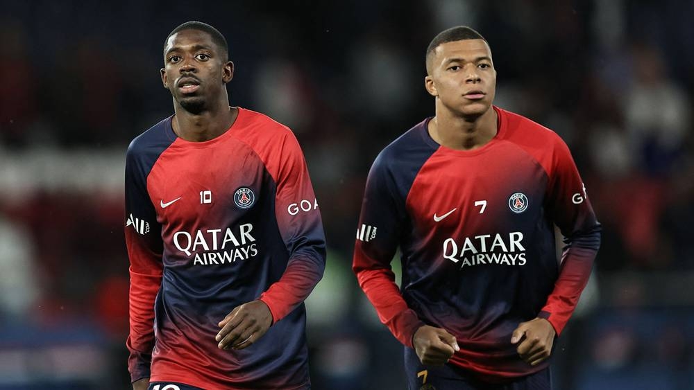 ديمبيلي: "حلم مبابي كان هو اللعب لريال مدريد وباريس سان جيرمان واصل طريقه"