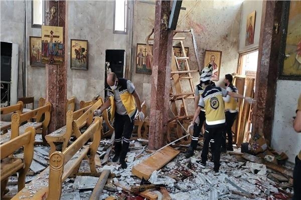 الخارجية الأمريكية تدين الهجوم الإرهابي على إحدى الكنائس في دمشق