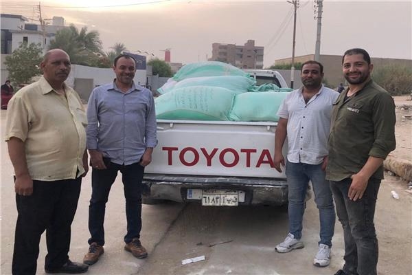 ضبط 104 مخالفة تموينية والتحفظ على 3 أطنان دقيق بلدي بالفيوم