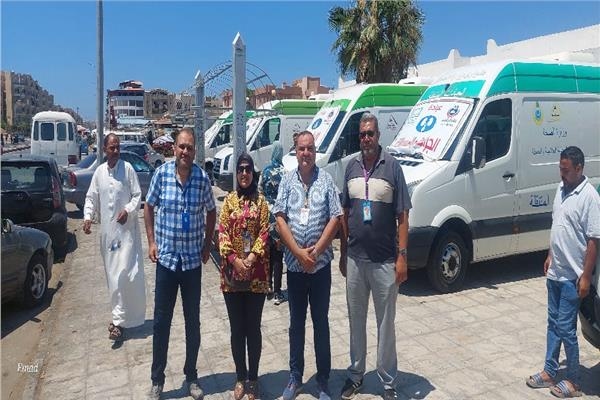 «صحة دمياط» تقدم الخدمة الطبية ل 1309 مواطنًا في منطقة مساكن الستين والسبعين بالحي الرابع