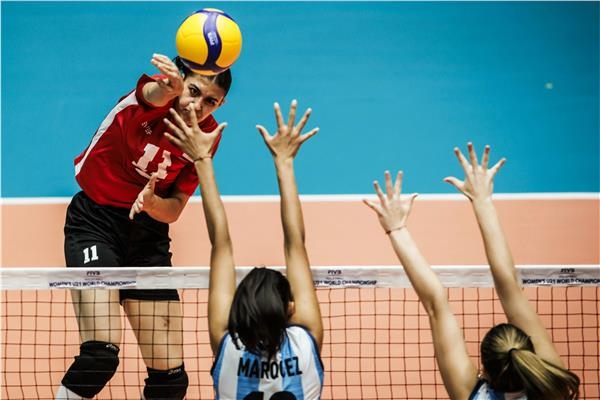 منتخب شابات الطائرة يهزمن تايلاند في بطولة العالم تحت 19 عامًا
