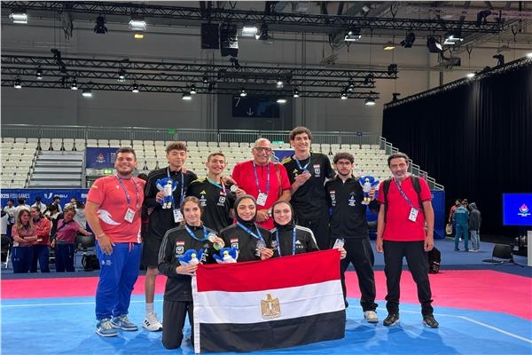منتخب جامعات مصر للتايكوندو يحقق فضية عالمية في ألمانيا