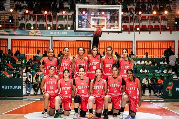 منتخب مصر يواجه أنجولا في بطولة أفريقيا لسيدات كرة السلة