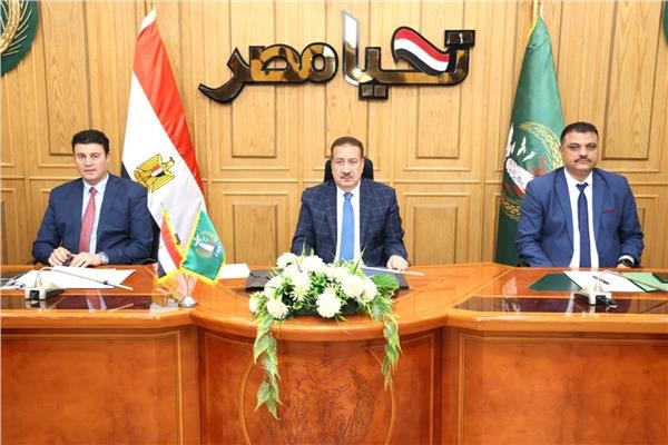 محافظ المنوفية يتابع خطة استلام مشروعات «حياة كريمة»