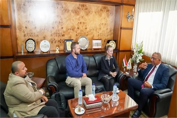 رئيس معهد التخطيط القومي يستقبل المدير التنفيذي للمبادرة الدولية لتقييم الأثر