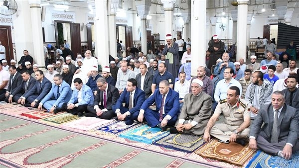 محافظ الفيوم يشهد الاحتفال بالعام الهجري الجديد بمسجد ناصر الكبير.. صور