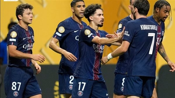باريس سان جيرمان يتقدم برباعية على ميامي في الشوط الأول