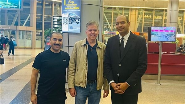 وفد من وزارة الشباب يستقبل رئيس الاتحاد الدولي للخماسي الحديث