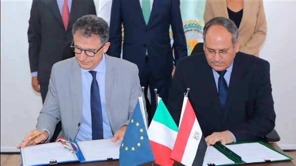 بروتوكول تعاون بين مركز البحوث الزراعية والوكالة الإيطالية لتعزيز إنتاج المحاصيل