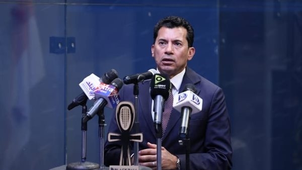 وزير الرياضة يشهد المؤتمر الصحفي وانطلاق بطولة العالم للناشئين للإسكواش