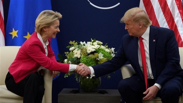 رئيسة المفوضية الأوروبية تلتقي ترامب في أسكتلندا الأحد المقبل لبحث العلاقات التجارية عبر الأطلسي