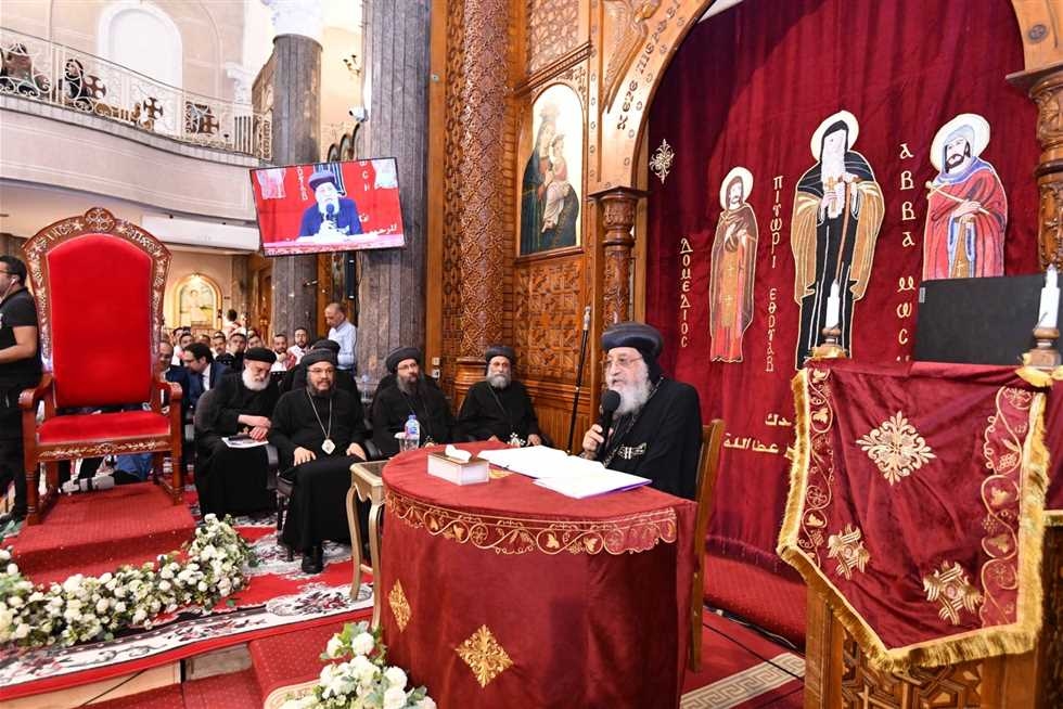 «لأول مرة».. البابا تواضروس يزور كنيسة القديسين مكسيموس ودوماديوس بالإسكندرية ويلقي عظة روحية عن «الشجرة المغروسة»