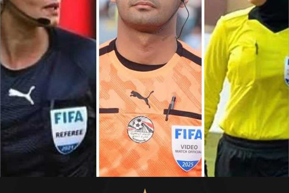 ثلاثي مصري في طاقم تحكيم مباراة غانا ومالي ب كأس أمم أفريقيا للسيدات
