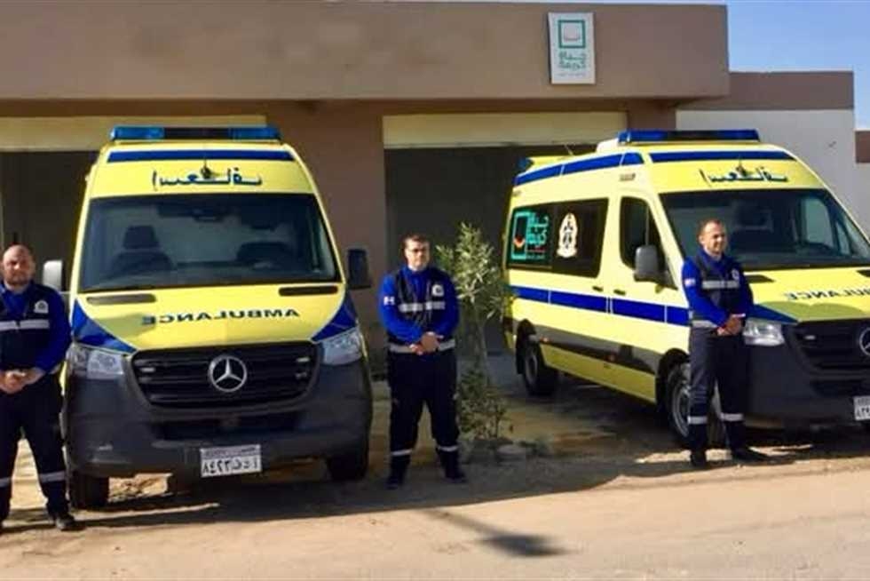 بينهم طفل.. إصابة 4 أشخاص في حادث انقلاب سيارة ملاكي ب طريق رأس غارب الشيخ فضل