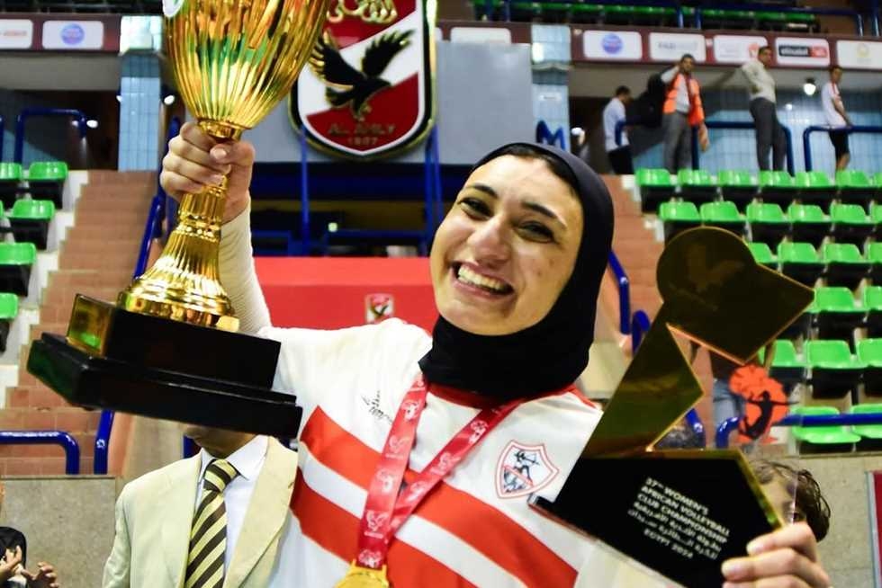 كرة طائرة.. مريم متولي تنتقل من الزمالك إلى الدوري الإيطالي