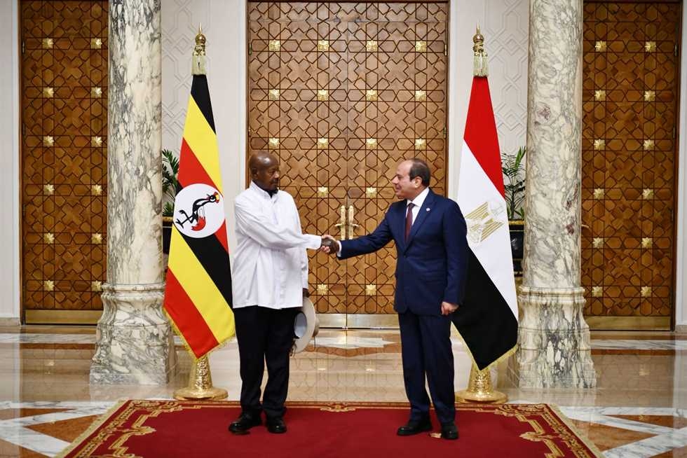 الرئيس السيسي: مصر ترى في أوغندا شريكًا أساسيًا ب منطقة حوض النيل الجنوبي