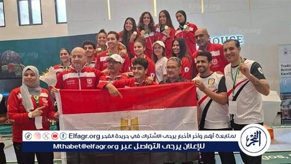 وزير الشباب والرياضة يهنئ أبطال مصر بعد تصدرهم جدول بطولة إفريقيا للسلاح بنيجيريا ب21 ميدالية