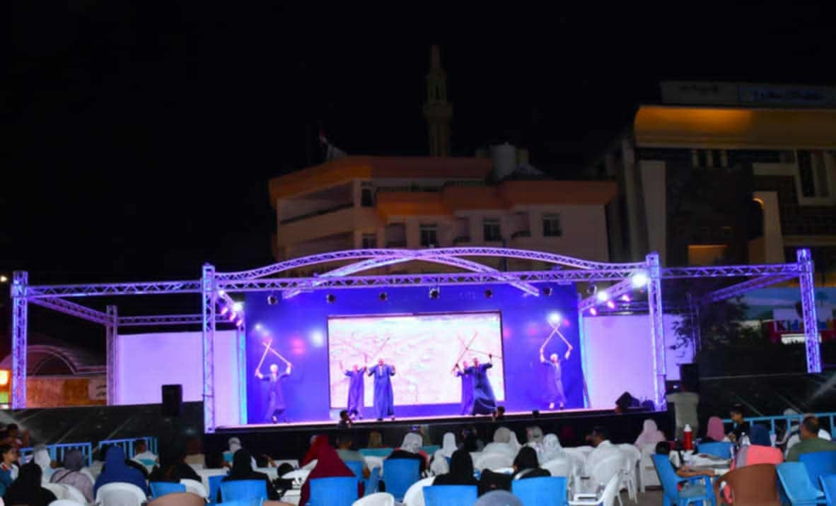 ليالي صيف بلدنا تضيء مسرح مطروح بفلكلور الصعيد وتابلوهات سوهاج