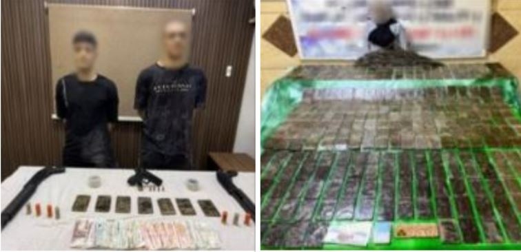 ضبط عناصر بؤر إجرامية بمواد مخدرة قيمتها 41 مليون جنيه