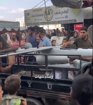 تحطم طائرة استطلاع إسرائيلية فوق مدينة غزة