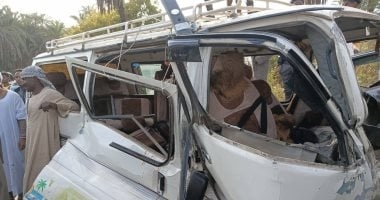 ارتفاع عدد المصابين فى حادث أسيوط الغربى إلى 22 مصابا