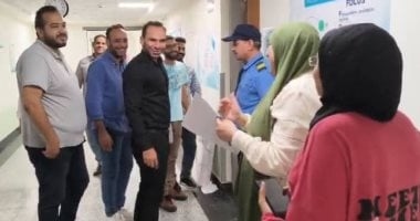 مدير فرع الرعاية الصحية بالإسماعيلية يتفقد مستشفى القنطرة غرب المركزى