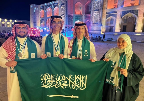 المنتخب السعودي يشارك في أولمبياد الأحياء الدولي