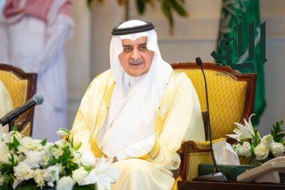 أمير تبوك يستقبل المواطن ناصر البلوي الذي تنازل عن قاتل ابنه لوجه الله تعالى