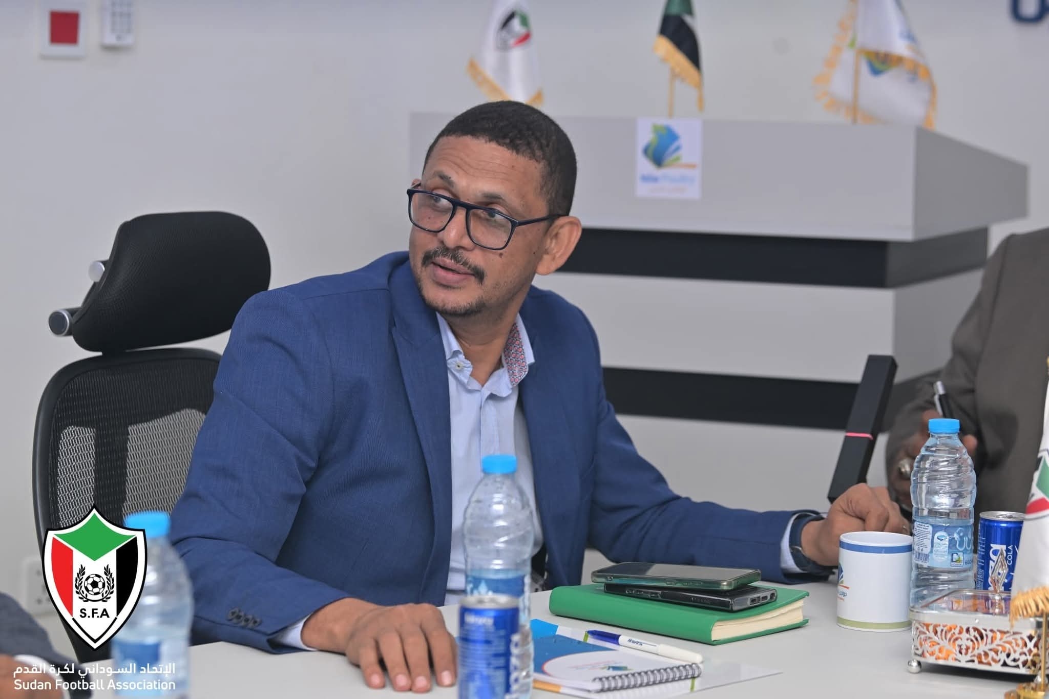 إتحاد حلفا الجديدة يهنئ الإتحاد السودانى لكرة القدم