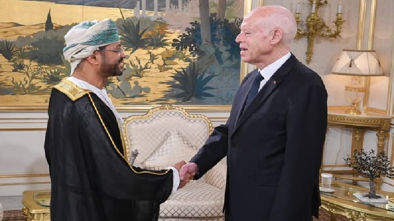 القضية الفلسطينية اهم محاور لقاء سعيد بوزير خارجية سلطنة عمان