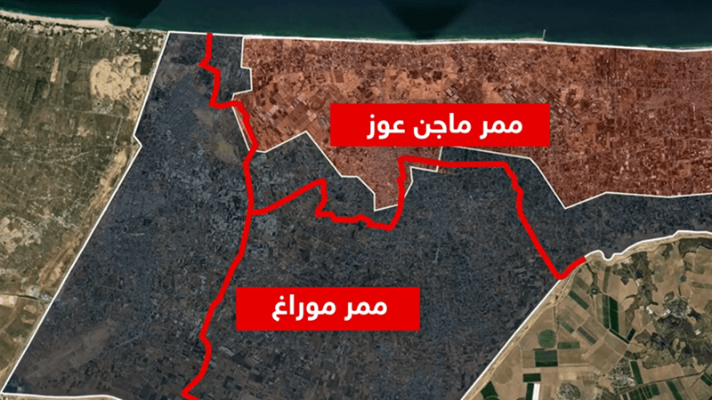 الاحتلال يقيم ممرا جديدا يقسم مدينة خان يونس في قطاع غزة