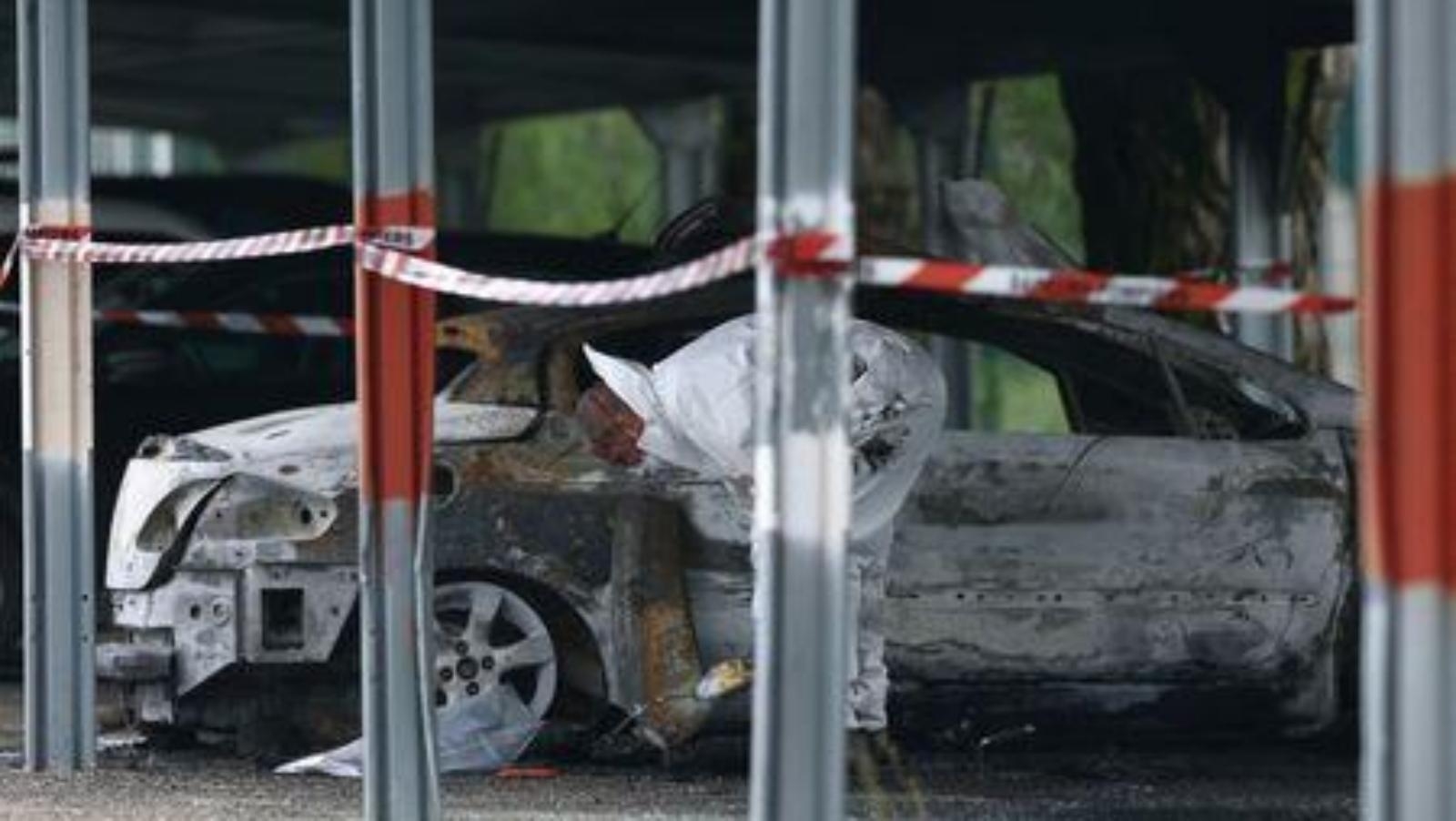 Cars set on fire at French prison in second wave of attacks