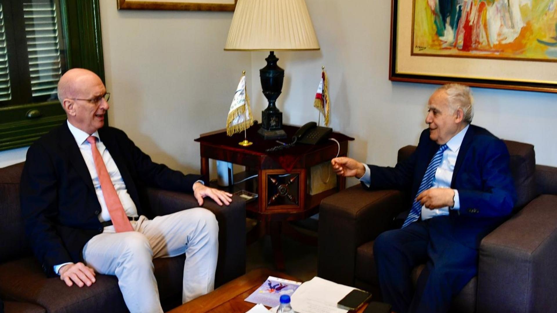 Culture Minister, German Ambassador discuss means to strengthen cultural ties
